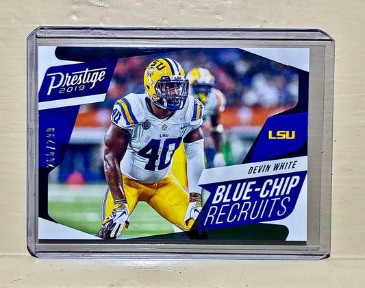 2019 Devin White Panini Prestige #BC-DW NFL Trading Card Tigers #265/299 - Football Card Single