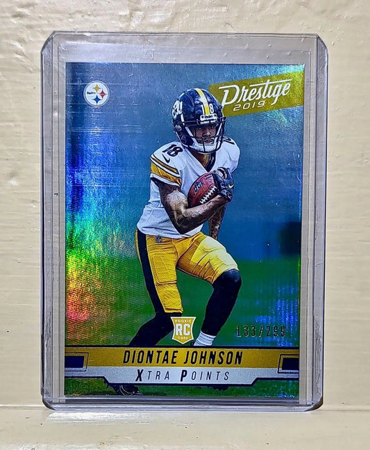2019 Diontae Johnson Panini Prestige #298 Rookie NFL Card Steelers #133/299 - Football Card Single