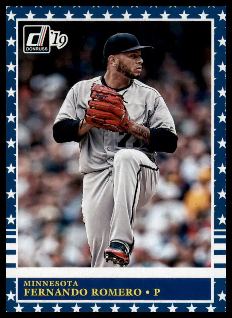 2019 Donruss - Independence Day Fernando Romero 207 Minnesota Twins NM - Baseball Card Single