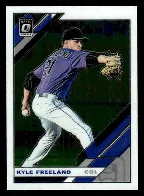 2019 Donruss Optic #126 Kyle Freeland - Baseball Card Single