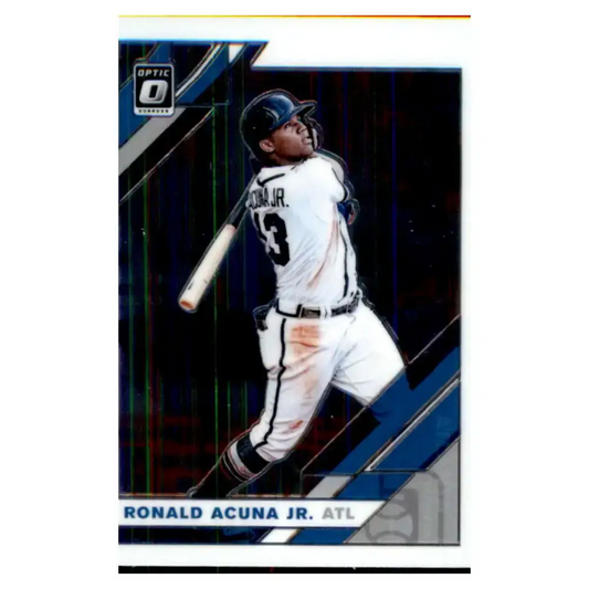 2019 Donruss Optic #177 Ronald Acuna Jr. NM-MT Atlanta Braves Baseball Card