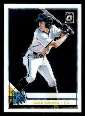 2019 Donruss Optic #87 Cole Tucker - Baseball Card Single