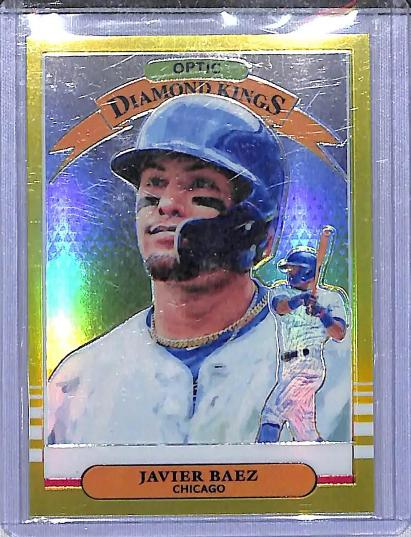 2019 Donruss Optic Lime Green #22 Javier Baez NM-MT