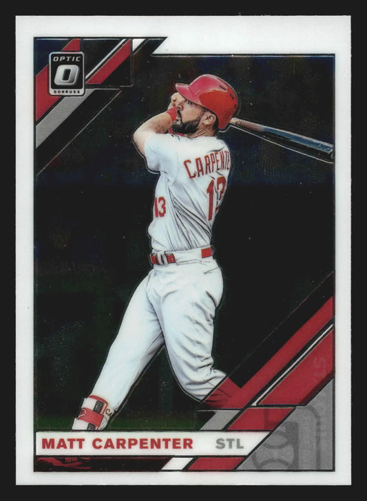 2019 Donruss Optic Matt Carpenter #171 St. Louis Cardinals - Baseball Card Single