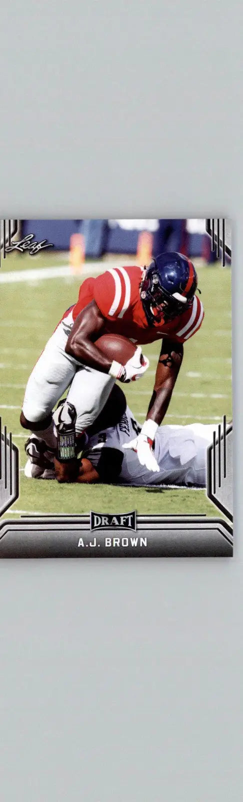 2019 Leaf Draft #01 A.J. Brown Ole Miss Rebels - Football Card Single