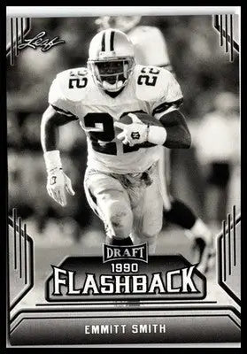 2019 Leaf Draft #06 Emmitt Smith Draft Flashback - Football Card Single