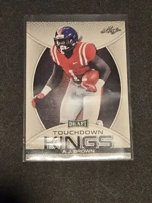 2019 Leaf Draft #87 A.J. Brown - Football Card Single