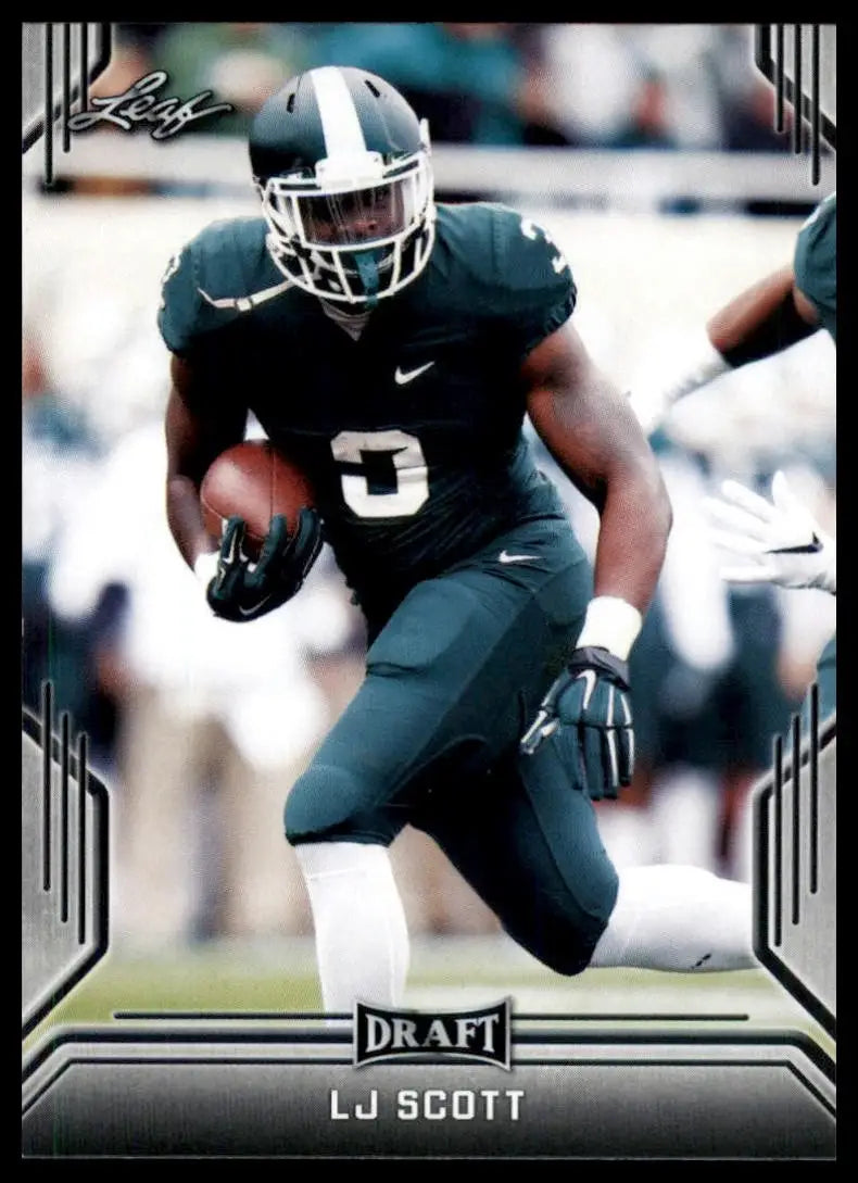 2019 Leaf Draft - L.J. Scott #50 (RC) - Football Card Single