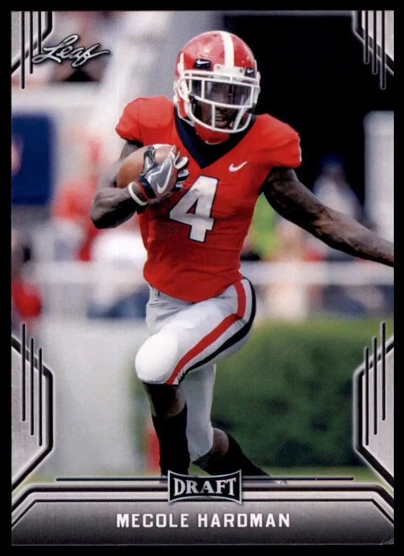 2019 Leaf Draft Mecole Hardman Football Card NFL Sports - Football Card Single