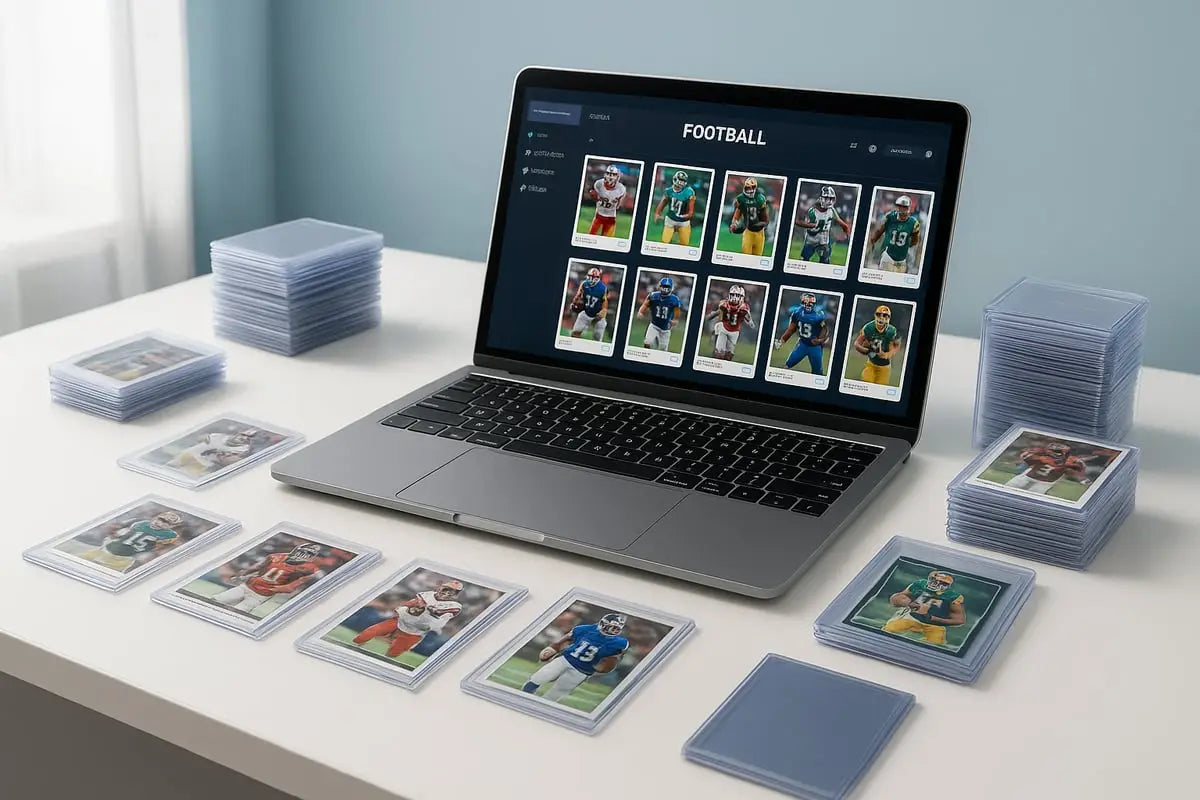 Silver 2019 MacBook Pro with Touch Bar for football cards market guide