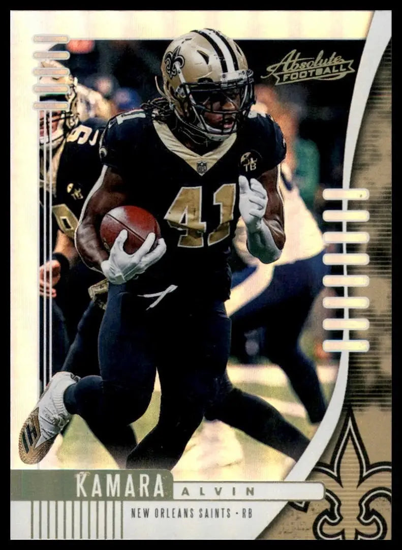 2019 Panini Absolute - Alvin Kamara #77 Spectrum - Football Card Single