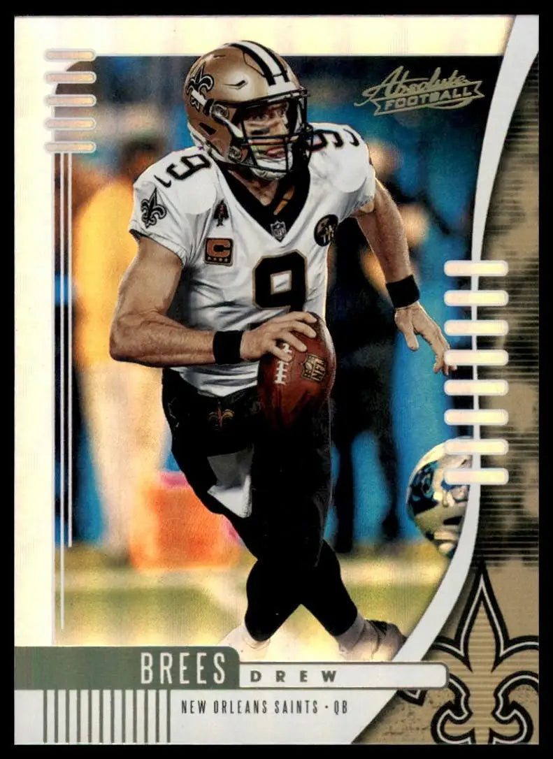 2019 Panini Absolute - Drew Brees #76 Spectrum - Football Card Single