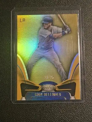 2019 Panini Chronicles #16 Cody Bellinger Certified Mirror Gold #/25 - Baseball Card Single