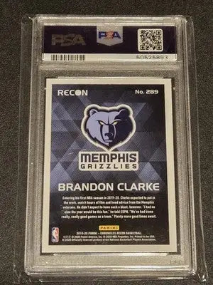 2019 Panini Chronicles #289 Brandon Clarke PSA 9 - Basketball Card Single