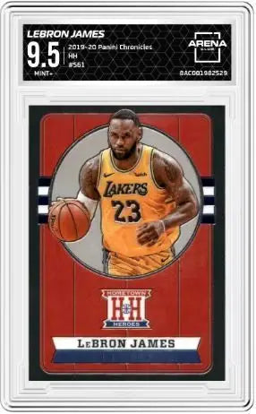 2019 Panini Chronicles LeBron James #561 Hometown Heroes Arena Club 9.5 - Basketball Card Single
