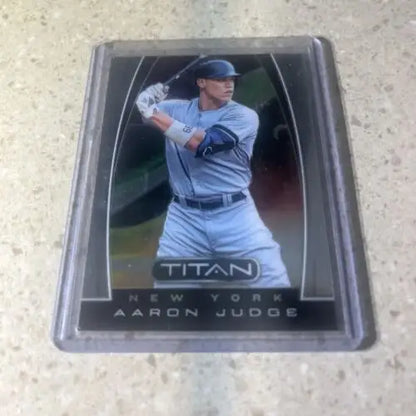 Aaron Judge baseball card from 2019 Panini Chronicles Titan #10 Aaron Judge MVP