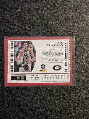 2019 Panini Contenders Draft Picks #125 Nic Claxton - Basketball Card Single