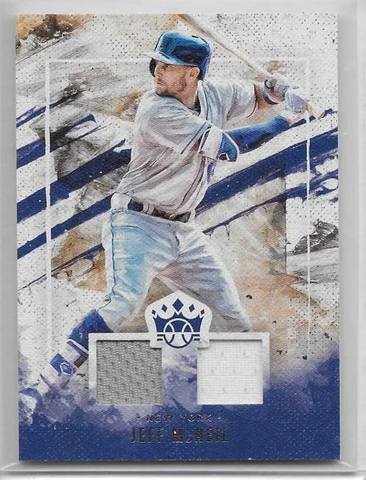 2019 Panini Diamond Kings Jeff McNeil DK Jersey Rookie RC #DMS-JM (1473) - Baseball Card Single