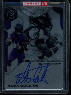2019 Panini Elements Alex Collins #SS-AC 125 of 135 Autograph Football - Football Card Single