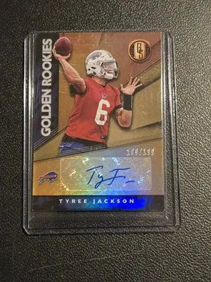 2019 Panini Gold Standard Tyree Jackson Golden Rookies Autographs #199/199 - Football Card Single
