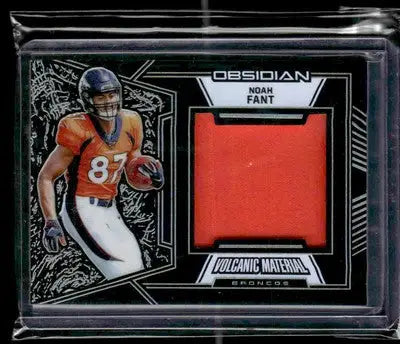 2019 Panini Obsidian #VM-38 Noah Fant Volcanic Material #/75 - Football Card Single