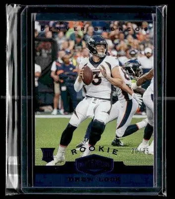 2019 Panini Plates & Patches #164 Drew Lock Purple #/35 - Football Card Single