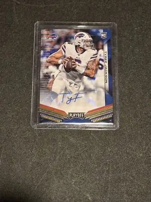 2019 Panini Playoff #294 Tyree Jackson Rookies Autographs - Football Card Single