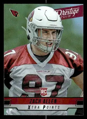 2019 Panini Prestige #212 Zach Allen Xtra Points Green - Football Card Single