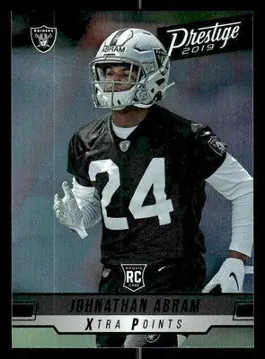 2019 Panini Prestige #246 Johnathan Abram Xtra Points Green - Football Card Single