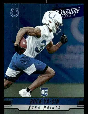 2019 Panini Prestige #250 Rock Ya-Sin Xtra Points Green - Football Card Single