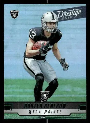 2019 Panini Prestige #252 Hunter Renfrow Xtra Points Green - Football Card Single