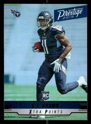 2019 Panini Prestige #253 A.J. Brown Xtra Points Green - Football Card Single