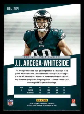 2019 Panini Prestige #264 J.J. Arcega-Whiteside Xtra Points Green - Football Card Single