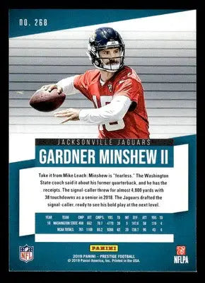 2019 Panini Prestige #268 Gardner Minshew II - Football Card Single