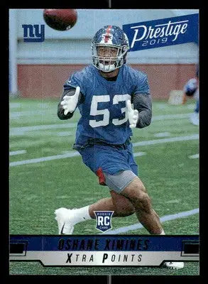 2019 Panini Prestige #275 Oshane Ximines Xtra Points Green - Football Card Single