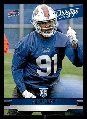 2019 Panini Prestige #278 Ed Oliver - Football Card Single