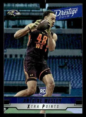2019 Panini Prestige #288 Antoine Wesley Xtra Points Green - Football Card Single