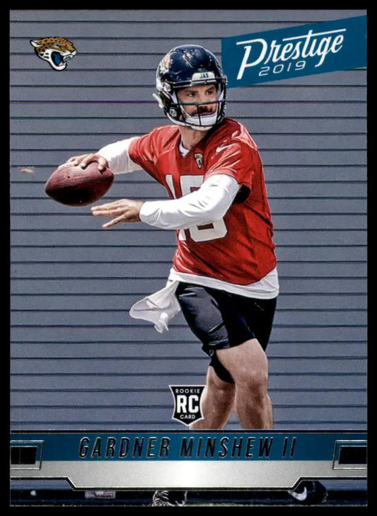 2019 Panini Prestige Gardner Minshew II RC 268 Jacksonville Jaguars NM - Football Card Single