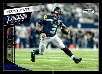 2019 Panini Prestige #HH-RW Russell Wilson Highlight Reel - Football Card Single