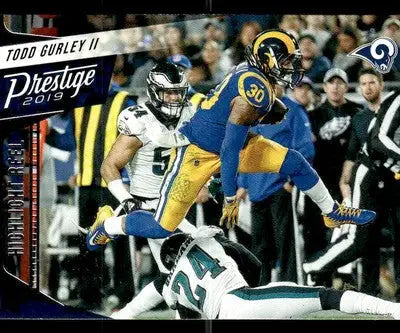 2019 Panini Prestige #HH-TG Todd Gurley II Highlight Reel - Football Card Single