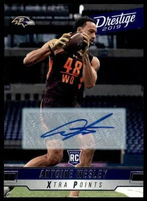 2019 Panini Prestige - Rookie Xtra Points Signatures Antoine Wesley 288 Auto NM - Football Card Single