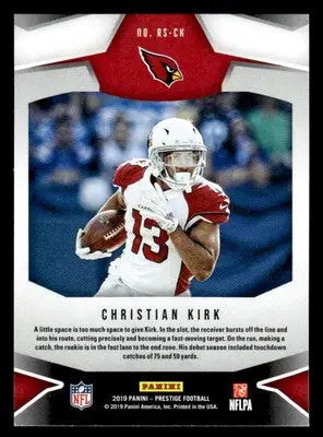 2019 Panini Prestige #RS-CK Christian Kirk Rising Stars - Football Card Single