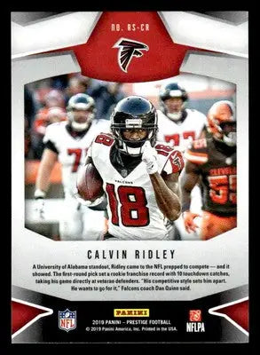2019 Panini Prestige #RS-CR Calvin Ridley Rising Stars - Football Card Single