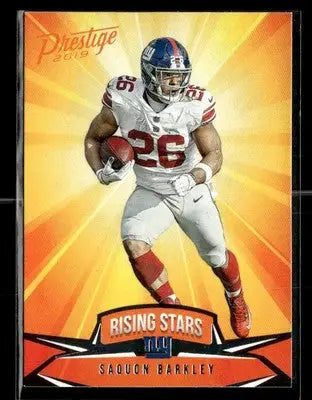 2019 Panini Prestige #RS-SB Saquon Barkley Rising Stars New York Giants