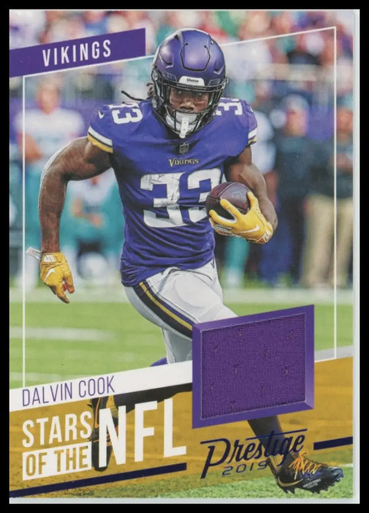 2019 Panini Prestige Stars of the NFL Xtra Blue Dalvin Cook SS-DC Vikings NM - Football Card Single