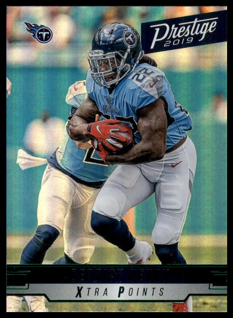 2019 Panini Prestige - Xtra Points Green Derrick Henry 175 Tennessee Titans NM - Football Card Single