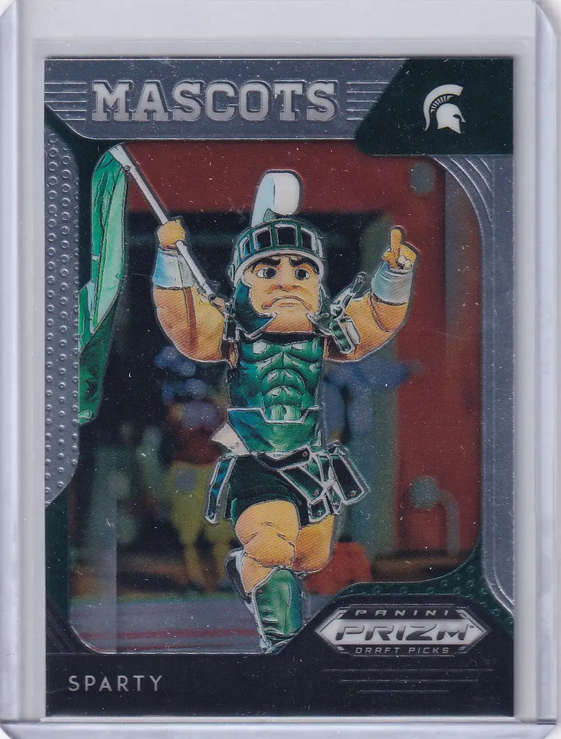 2019 Panini Prizm Draft Picks Mascots #67 Sparty - Michigan State - Other