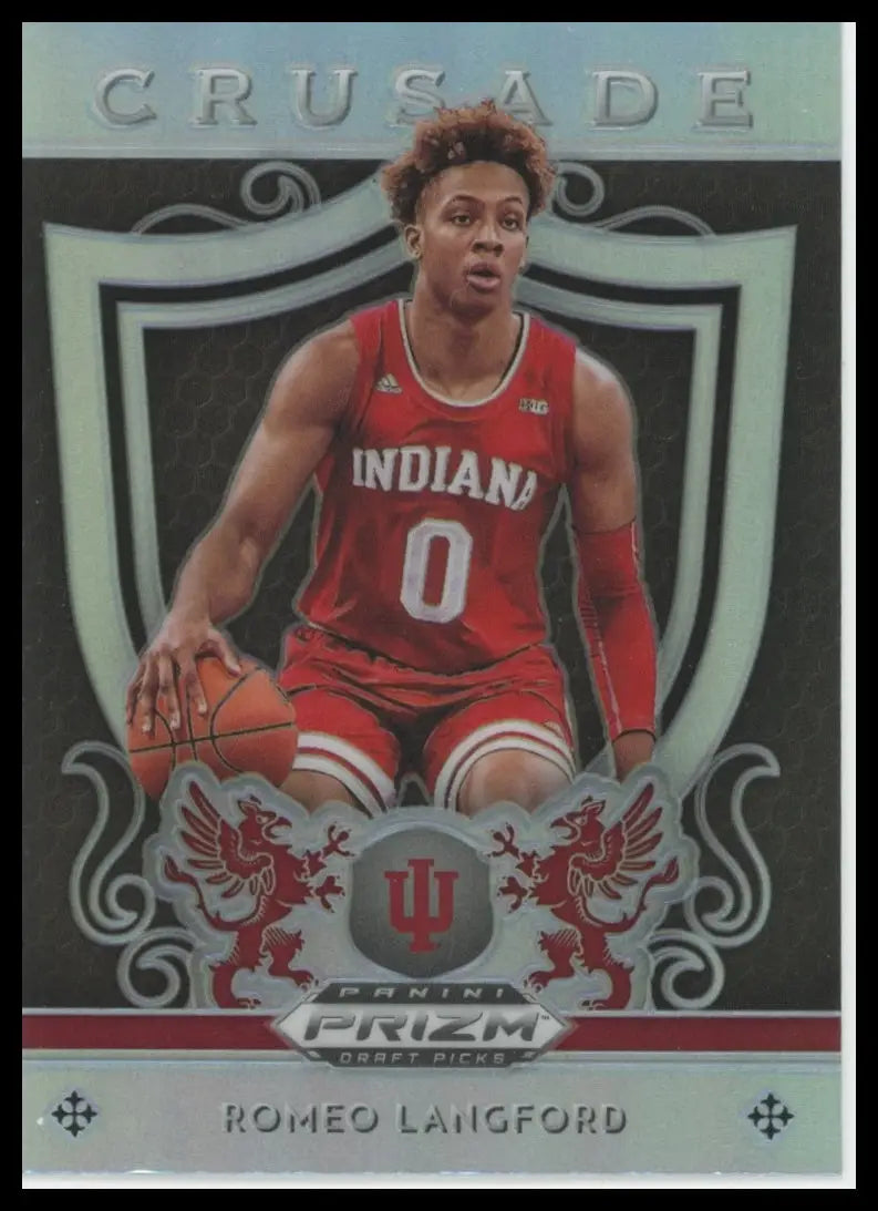 2019 Panini Prizm Draft Picks - Silver Romeo Langford 99 Indiana Hoosiers NM - Basketball Card Single