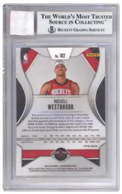2019 Panini Prizm Russell Westbrook #182 Patch Basketball