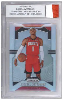 2019 Panini Prizm Russell Westbrook #182 Patch Basketball